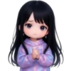 Purple hoodie girl 💜👩🏻 16