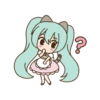Hatsune Miku x Pusheen (GIF) 18