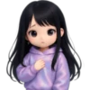 Purple hoodie girl 💜👩🏻 19
