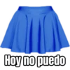 Pollera- Hoy no puedo 👗🤣 13