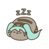Hatsune Miku x Pusheen (GIF) 20