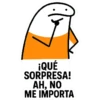 ¡QUÉ SORPRESA! AH, NO ME IMPORTA