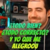 *Imagen perteneciente al streamer y youtuber Auron. Todos los derechos reservados. &TODO BIEN? TODO CORRECTO? Y YO QUE ME ALEGROOU