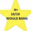 A+ 10/10 WOULD BANG