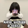 Persy Alexa, bloquea al toxico