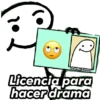 Haricy Stickers Licencia para hacer drama