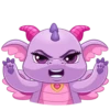 Dragón bebé(Rosa)🐉💞1🇵🇪Clásica 6