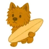 Doggy Summer sticker pack 6