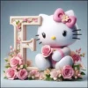 alfabeto hello Kitty 9