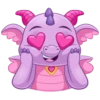 Dragón bebé(Rosa)🐉💞1🇵🇪Clásica 9