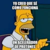 YO CREO QUE SÉ CÓMO FUNCIONA UN ACELERADOR DE PROTONES