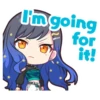 I'm going for it!