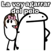 La voy agarrar del pelo T geysioy