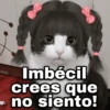 geysio Imbécil crees que no siento!