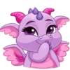 Dragón bebé(Rosa)🐉💞1🇵🇪Clásica 12