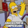 NO STANDING ¡GRACIAS POR SU COMPRENSION!