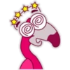 Flamingo cartoon 🦩🌷 15