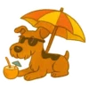 Doggy Summer sticker pack 11