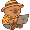 Capibara Kawaii 🏖🍹🌞 11