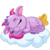 Dragón bebé(Rosa)🐉💞1🇵🇪Clásica 17