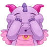 Dragón bebé(Rosa)🐉💞1🇵🇪Clásica 18