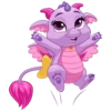 Dragón bebé(Rosa)🐉💞1🇵🇪Clásica 19