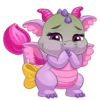 Dragón bebé(Rosa)🐉💞1🇵🇪Clásica 22