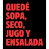 QUEDÉ SOPA, SECO, JUGO Y ENSALADA