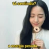 tá sentindo? a energia pesada...
