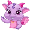 Dragón bebé(Rosa)🐉💞1🇵🇪Clásica 28