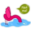 Flamingo cartoon 🦩🌷 28