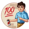 100