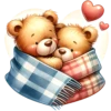 Teddy Bears Couple 5