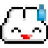 Pixel bunny emojis 🐰 17