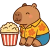 Capibara kawaii de verano 🏖 5