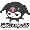 STICKERS DE BEBÉ KUROMI🖤 5