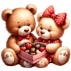 Teddy Bears Couple 9