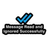 Message Read and Ignored Successfully