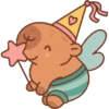 Capibara kawaii de verano 🏖 8