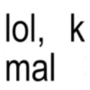 lol, k mal