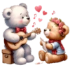 Teddy Bears Couple 13