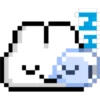 Pixel bunny emojis 🐰 29