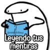 @rose stickers! Leyendo tus mentiras