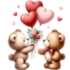 Teddy Bears Couple 15