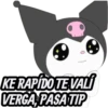 STICKERS DE BEBÉ KUROMI🖤 12