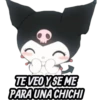 STICKERS DE BEBÉ KUROMI🖤 14