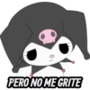 STICKERS DE BEBÉ KUROMI🖤 15