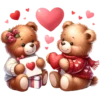 Teddy Bears Couple 20