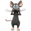 rata triste 😶‍🌫️ rata tímida 💖 5