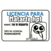 Licencia 😌🗣️😃 5